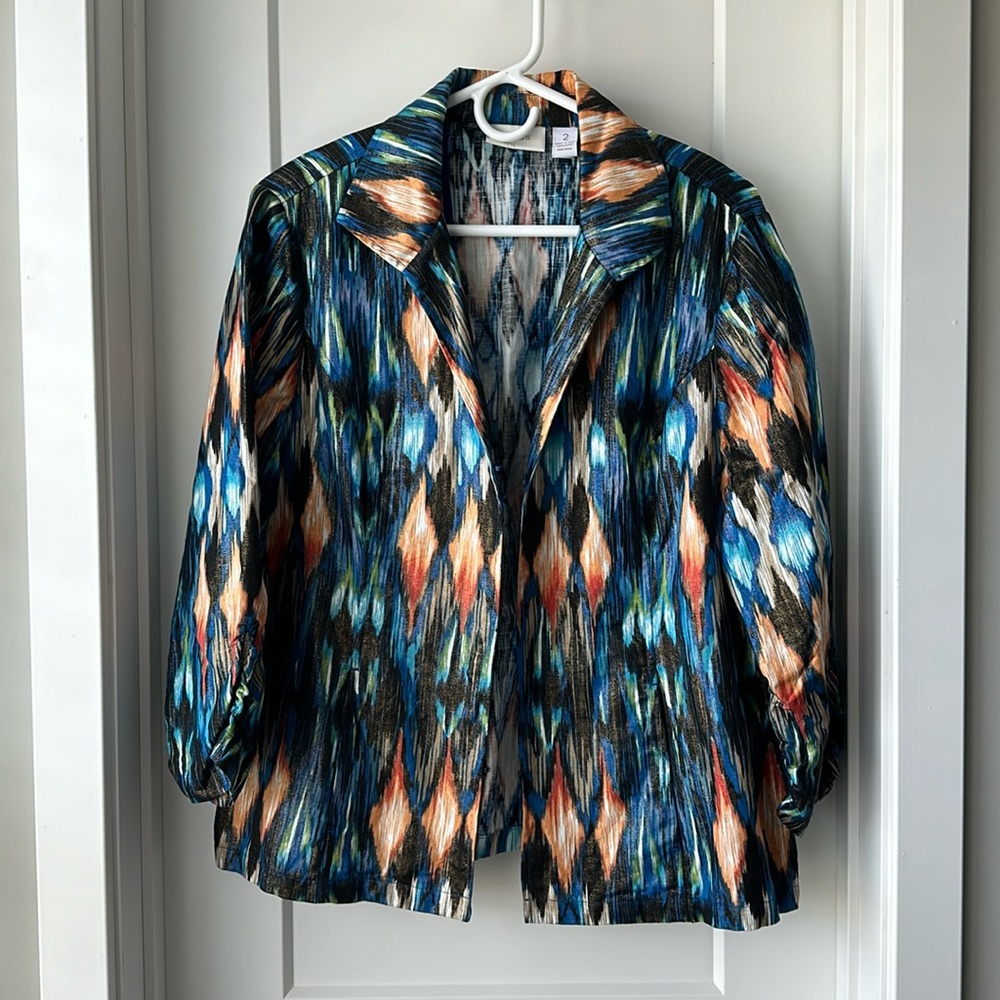 Chico’s Pianna Majestic Ikat Jacket